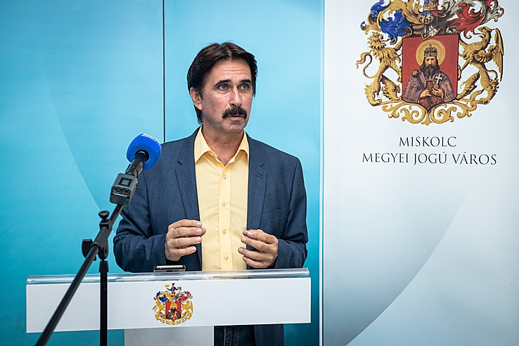 Badány Lajos sajtó tájékoztató