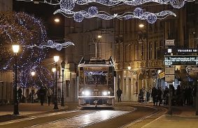 Negyedszer is sikerült – ismét a miskolci Európa legszebb adventi villamosa