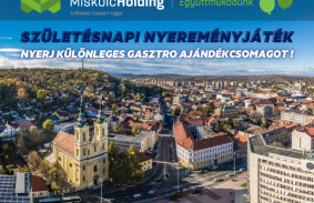 Miskolc Holding születésnapi nyereményjáték