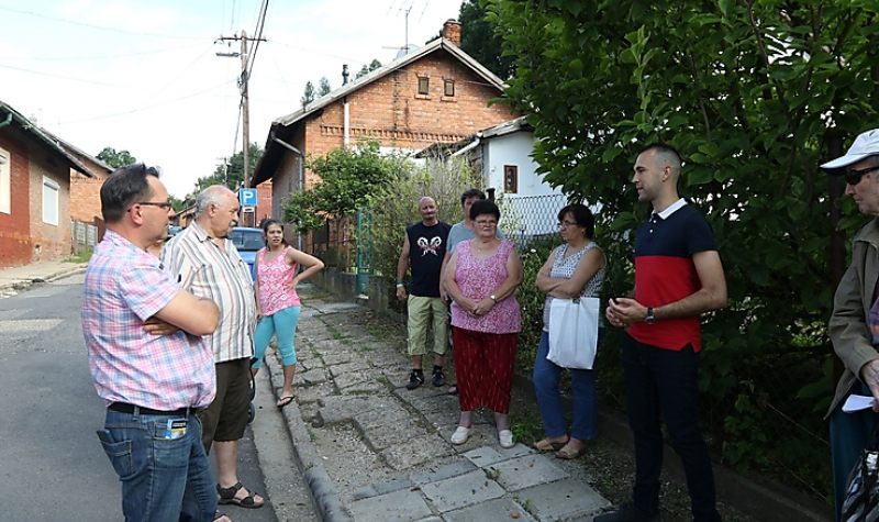 Kicserélik az ivóvízvezetéket a Finkey utcában