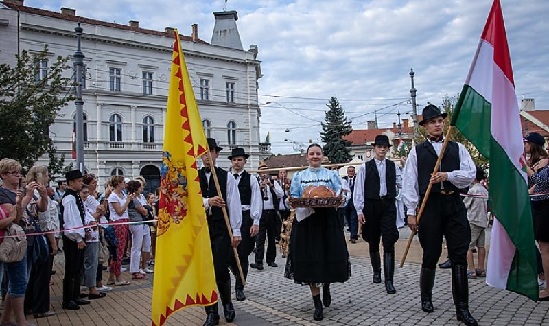 Zsongó belváros ünnepelte a Magyar Államot