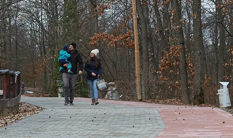 Újabb térköves sétánnyal gazdagodott az állatkert