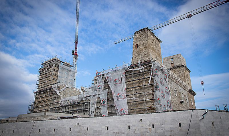 Forrás érkezett a várfejlesztésre, de nem az igényelt pluszköltség