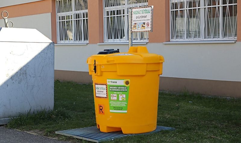 "CseppetSem" mindegy, mi lesz a használt étolajjal